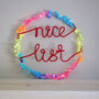 Nice List Wreath Light, thumbnail 5 of 11