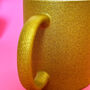 Gold Personalised Born Awesome Glitter Mug, thumbnail 2 of 2