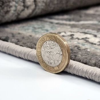 Grey Oriental Rug The Layla, 6 of 7