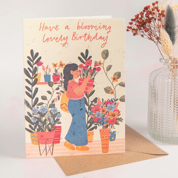 Set Of 10 Seeded Paper Plantable Greetings Cards, 3 of 6