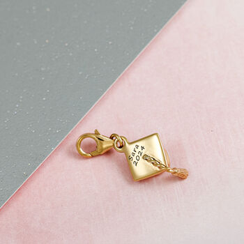 Mortar Board Personalised Graduation Charm, 5 of 10