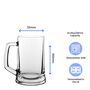 Personalised Engraved Mega Pint Beer Glass, thumbnail 3 of 5