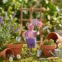 Handmade Felt Percy The Piglet Decoration, thumbnail 1 of 3