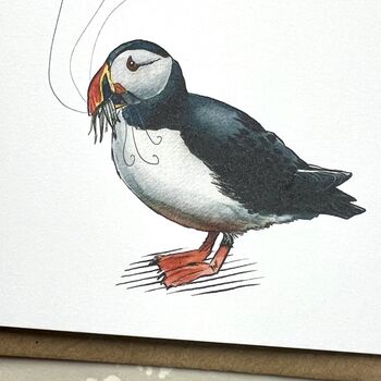 Puffin Happy Valentine's Day Card, 3 of 3