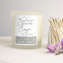 Personalised With Deepest Sympathy Soy Wax Candle, thumbnail 3 of 10