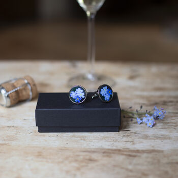 Forget Me Not Cufflinks, 6 of 8