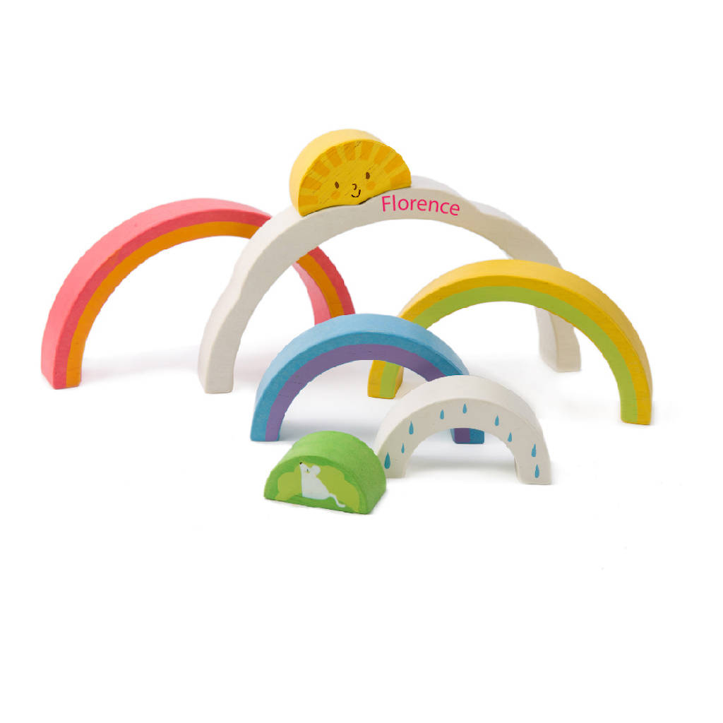 rainbow stacking arches