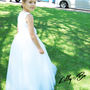 Lucrezia In White ~ Flower Girl Dress, thumbnail 6 of 10