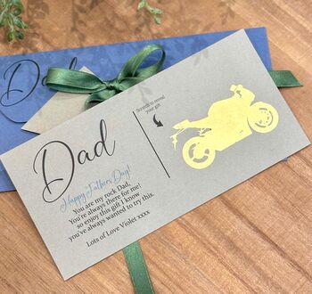 Fathers Day Scratch Reveal Gift Card With Envelope, 7 of 8