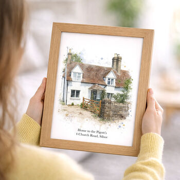Personalised Watercolour Home, Church And Venue Art Print, 2 of 12
