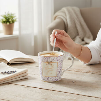 'Thank You' Fine China Coffee Mug In Matching Luxury Gift Box, 3 of 4