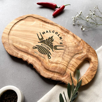 Personalised Engraved Olive Board, 2 of 5