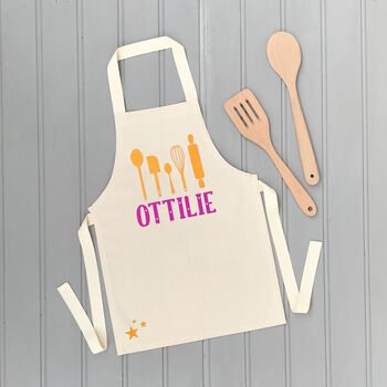 Personalised Children's Baking Apron, 6 of 11