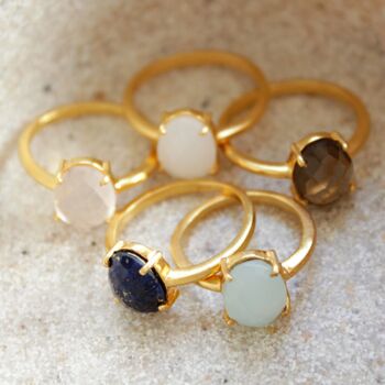 Lucy Ring In Black Onyx, 4 of 4