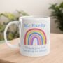 Teacher Rainbow Personalised Gift Mug, thumbnail 3 of 4