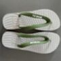 Natural White Rubber Flip Flops, thumbnail 3 of 10