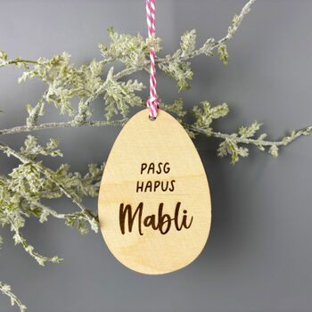 Personalised Welsh Easter Decoration, 2 of 2