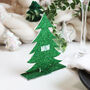Personalised Christmas Tree Personalised Place Setting, thumbnail 1 of 9