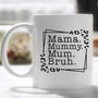 Funny Evolution Of Motherhood Mug, thumbnail 2 of 7