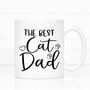 Cat Dad Coffee Mug | Personalised Fathers Day Gift, thumbnail 3 of 3