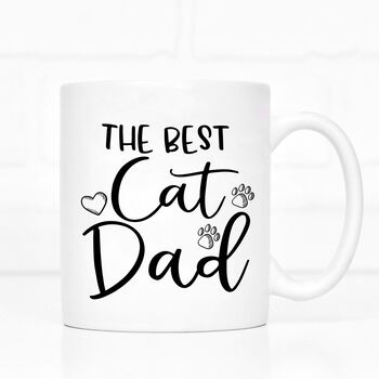Cat Dad Coffee Mug | Personalised Fathers Day Gift, 3 of 3