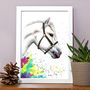 Horse Portrait Personalised, thumbnail 2 of 2