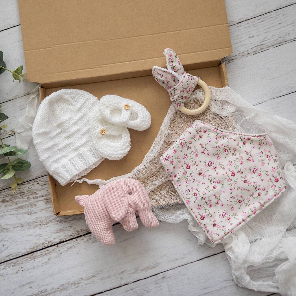 Perfect Newborn Gift Set New Baby Essentials By Tilly B