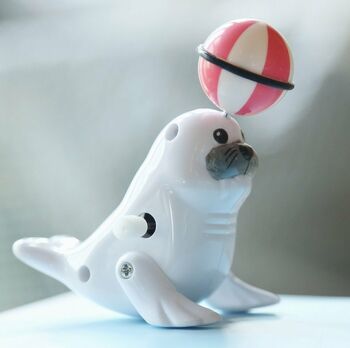 Wind Up Seal Trick Toy, 2 of 2