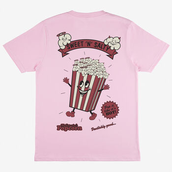 Sweet And Salty Popcorn Women's Graphic T Shirt, 2 of 2