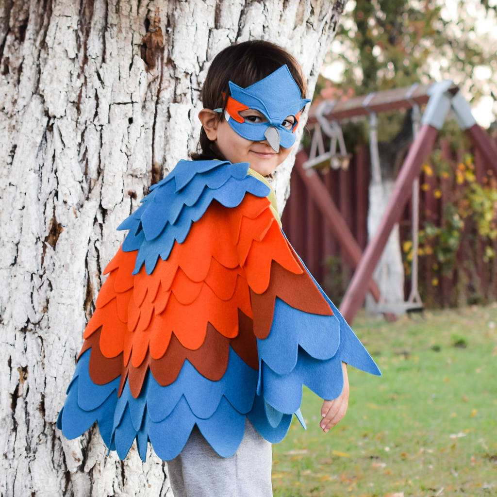 kingfisher bird children's costume by bhb kidstyle | notonthehighstreet.com