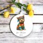 Personalised Norfolk Terrier Hippie Dog Decoration B, thumbnail 2 of 2