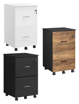 Locking File Cabinet Rolling Printer Stand, 8 of 8