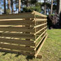 Natural Wood Slatted Garden Composter, thumbnail 4 of 5