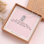 Sterling Silver Rectangle Saint Christopher Necklace, thumbnail 1 of 6