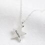 Personalised Star Charm Necklace, thumbnail 5 of 8