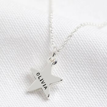 Personalised Star Charm Necklace, 5 of 8