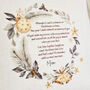 Personalised Christmas Remembrance Verse Cushion, thumbnail 2 of 3