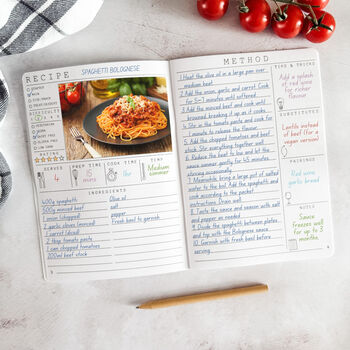 Recipe Book | Family Cookbook, 2 of 5