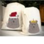 Personalised Bear Christmas Sack, thumbnail 2 of 2