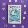 Papercut Vintage Pram Baby Card, thumbnail 1 of 8