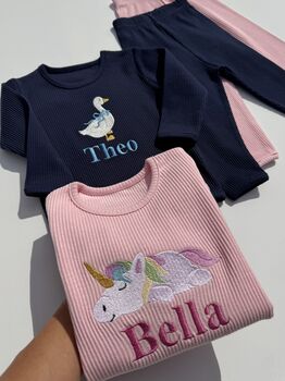 Siblings Christmas Birthday Gift Personalised Two Pcs Set Unisex, 4 of 11