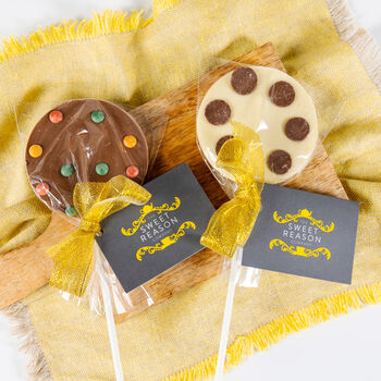 Indulgent Chocolate White Lollies, 2 of 2