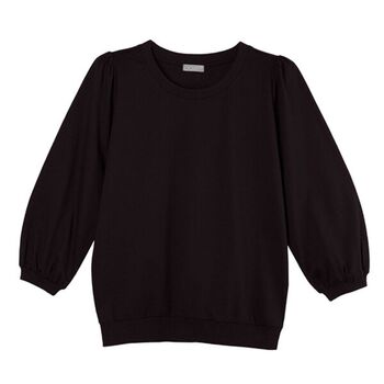 Belle Jersey Puffed Sleeve Top, 4 of 6