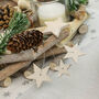 Nordic Star Wreath Candle Holder Centrepeice, thumbnail 5 of 5