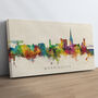 Warrington Skyline Cityscape Art Print, thumbnail 10 of 12