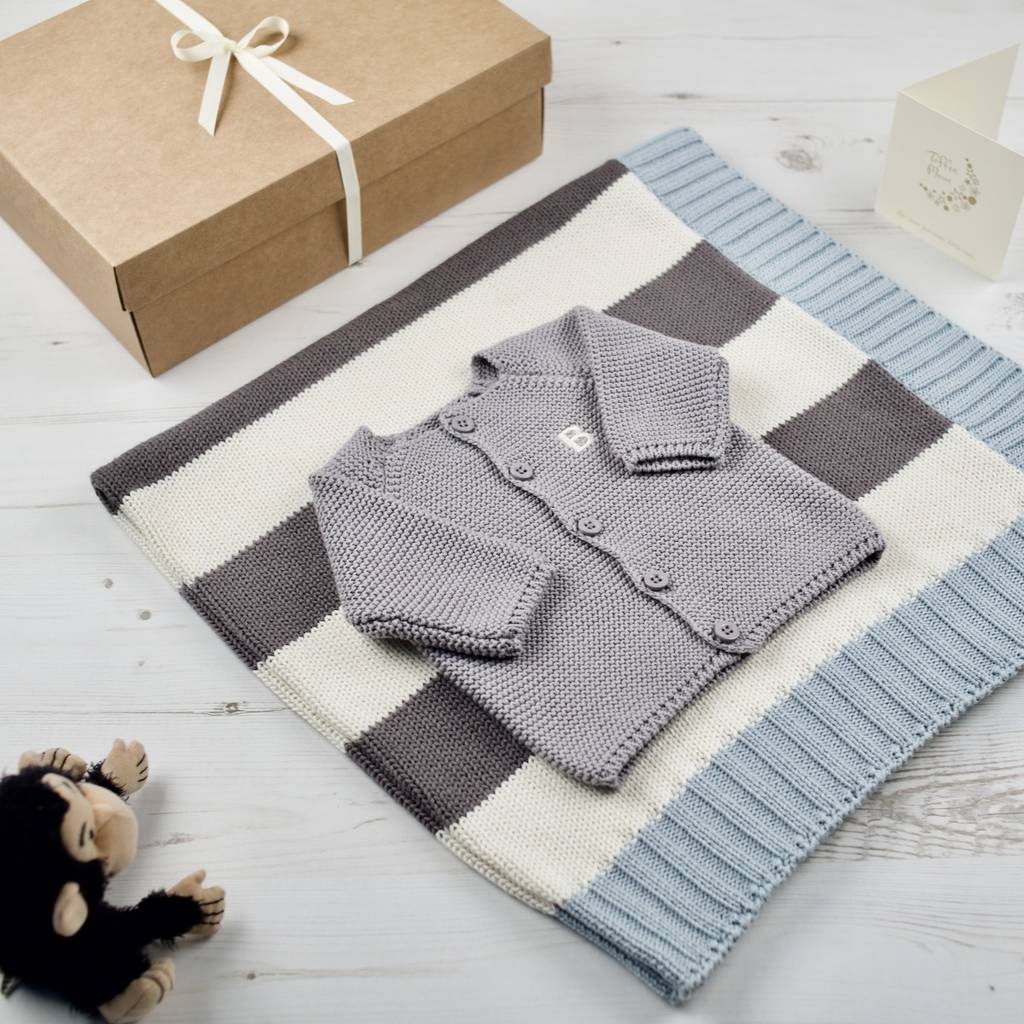 Stripe New Born/Infant Blanket main image 0