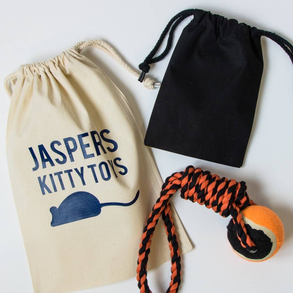 Personalised Pet Treat Bag By Able Labels