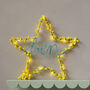 Personalised Pom Pom Fairy Light Star, thumbnail 2 of 10