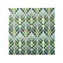 Art Nouveau Green Tile Handprinted Ceramic, thumbnail 3 of 11