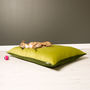 Charley Chau Velour Contrast Dog Bed Mattress, thumbnail 3 of 8